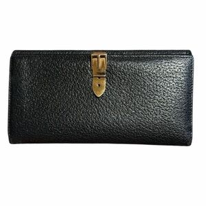 Gucci Bifold Long Wallet with Gold Clasp Unisex